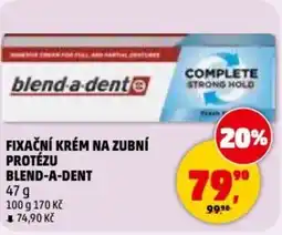 Penny Market Fixační krém na zubní protézu Bblend-a-Dent nabídka