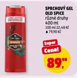 Penny Market Sprchový gel Old spice nabídka