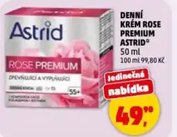 Penny Market Denní krém rose premium Astrid nabídka