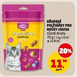 Penny Market Křupavé polštářky pro kočky Louisa nabídka