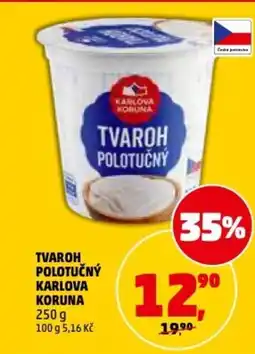 Penny Market Tvaroh polotučný karlova koruna nabídka