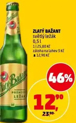Penny Market Zlatý bažant světlý ležák nabídka