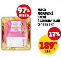 Penny Market Maso moravské uzené řezníkův talíř nabídka
