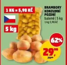Penny Market Brambory konzumní pozdní nabídka