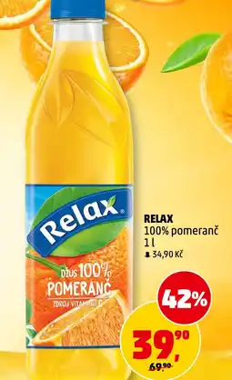Penny Market Relax 100% pomeranč nabídka