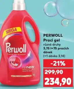 Kaufland PERWOLL Prací gel nabídka