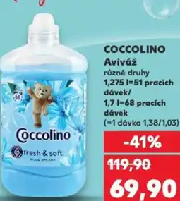 Kaufland COCCOLINO Aviváž nabídka
