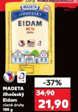 Kaufland MADETA Jihočeský Eidam nabídka
