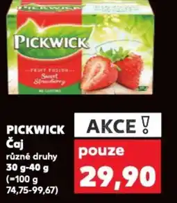 Kaufland PICKWICK Čaj nabídka