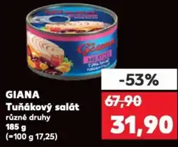 Kaufland GIANA Tuňákový salát nabídka