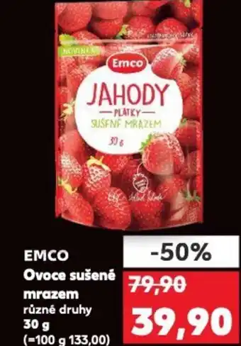 Kaufland EMCO Ovoce sušené mrazem nabídka
