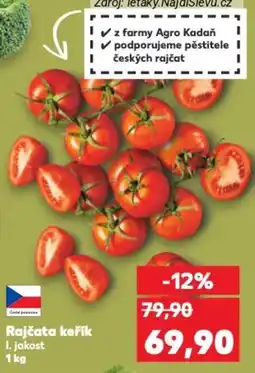 Kaufland Rajčata keřík nabídka