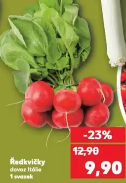 Kaufland Ředkvičky nabídka