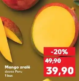 Kaufland Mango zralé nabídka