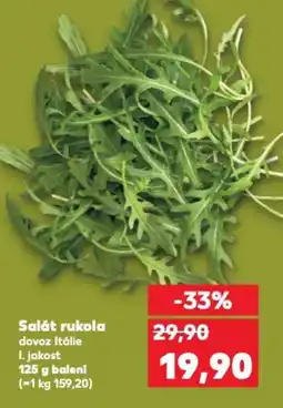 Kaufland Salát rukola nabídka