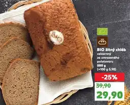 Kaufland BIO žitný chléb nabídka
