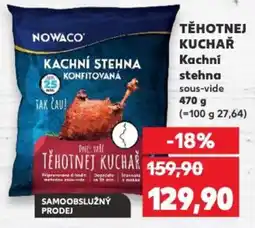 Kaufland TĚHOTNEJ KUCHAŘ Kachni stehna sous-vide nabídka