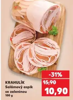 Kaufland KRAHULIK Salámový aspik se zeleninou nabídka