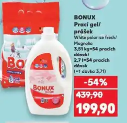 Kaufland BONUX Prací gel/ prášek nabídka