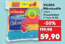 Kaufland VILEDA Mikrohadřík colors nabídka