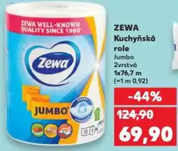 Kaufland ZEWA Kuchyňská role Jumbo nabídka