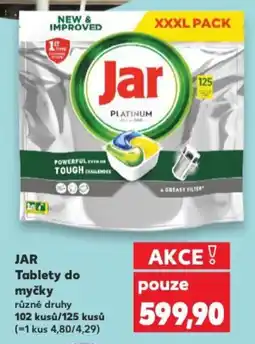 Kaufland JAR Tablety do myčky nabídka