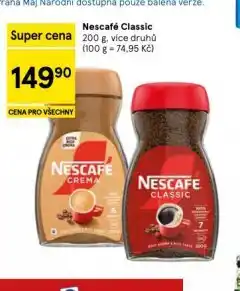 Tesco Nescafé classic nabídka