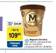Tesco Magnum zmrzlina nabídka