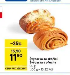 Tesco Švýcarka s ořechy nabídka