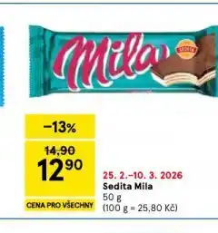 Tesco Sedita mila nabídka