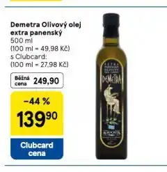 Tesco Demetra olivový olej extra panenský nabídka