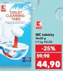 Kaufland WC tablety nabídka