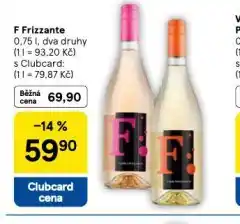 Tesco F frizzante nabídka
