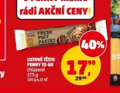 Penny Market Listové těsto nabídka