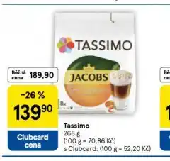 Tesco Tassimo nabídka