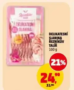 Penny Market Delikatesní slanina nabídka