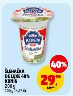 Penny Market Kunín šlehačka de luxe nabídka