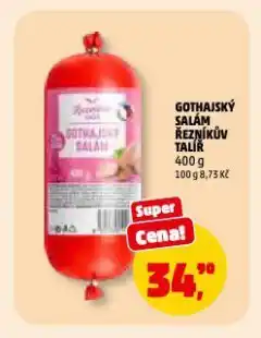 Penny Market Gothajský salám nabídka