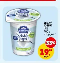 Penny Market Selský jogurt nabídka
