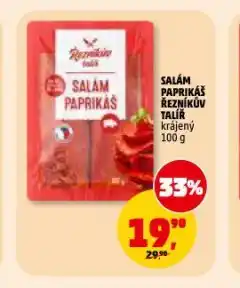 Penny Market Salám paprikáš nabídka