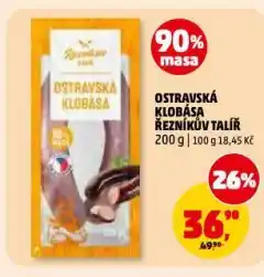 Penny Market Ostravská klobása nabídka