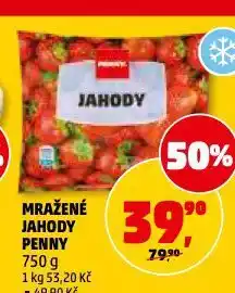 Penny Market Jahody mražené nabídka