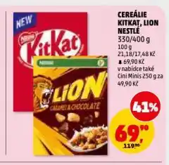 Penny Market Cereálie kit kat nabídka