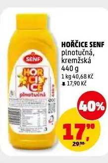 Penny Market Hořčice senf nabídka