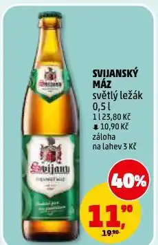 Penny Market Pivo svijanský máz nabídka