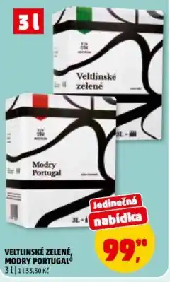 Penny Market Veltlínské zelené nabídka