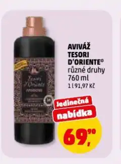 Penny Market Tesori d'oriente aviváž nabídka