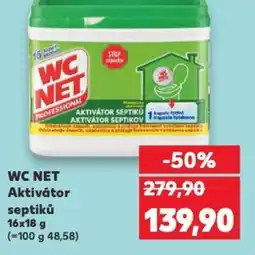 Kaufland WC NET Aktivátor septiků nabídka