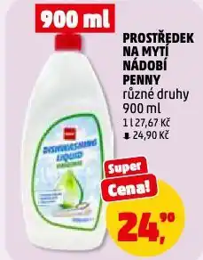 Penny Market Prostředek na mytí nádobí nabídka