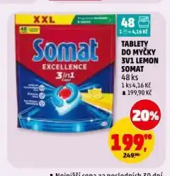 Penny Market Somat tablety do myčky nabídka
